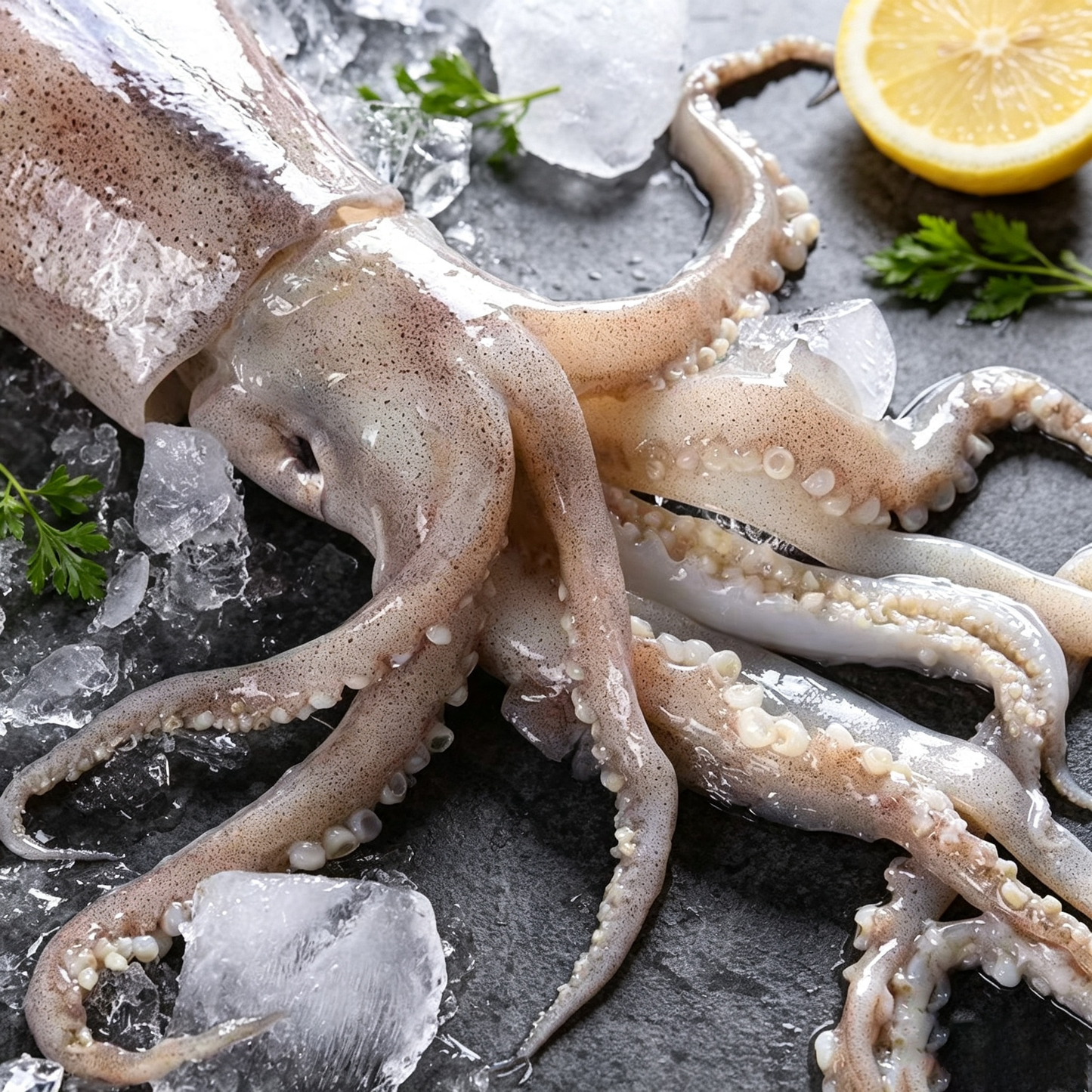 Deep-Sea Giant Squid